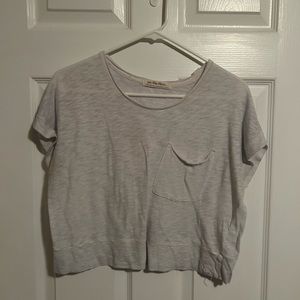 Free People: We the Free Baby Blue Top